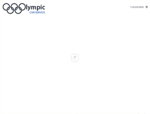 Tablet Screenshot of olympiccarservice.com